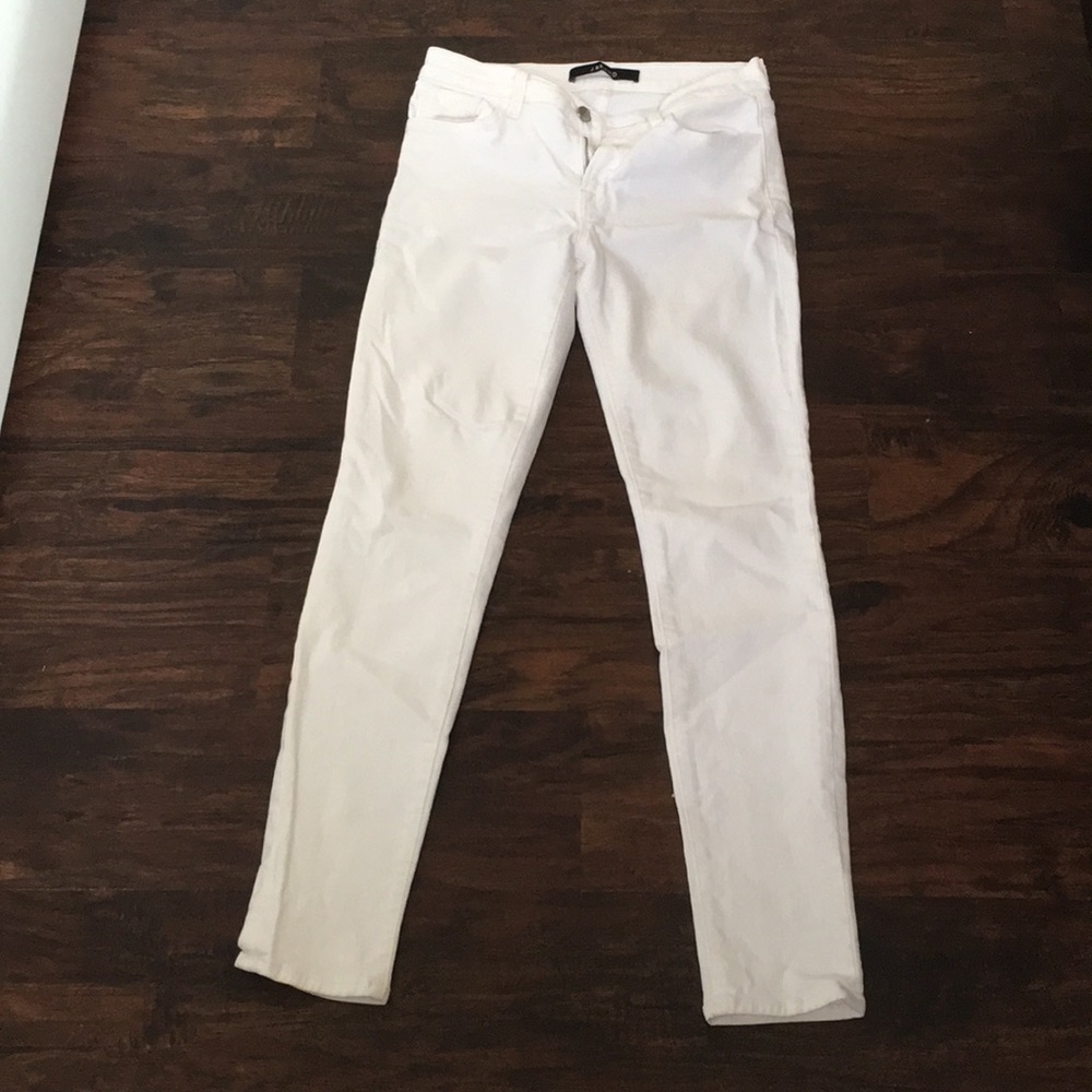 White J brand skinny jeans